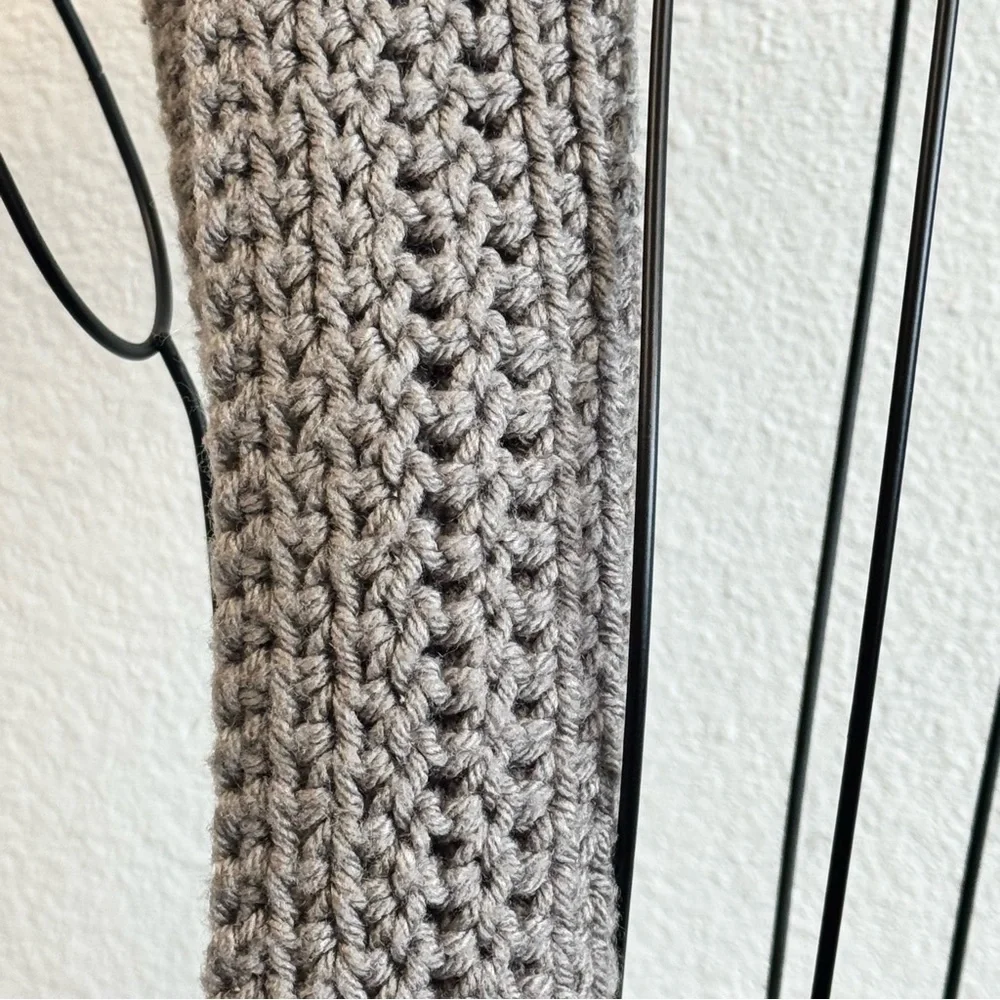 Chic Hand Crocheted Infinity Scarf